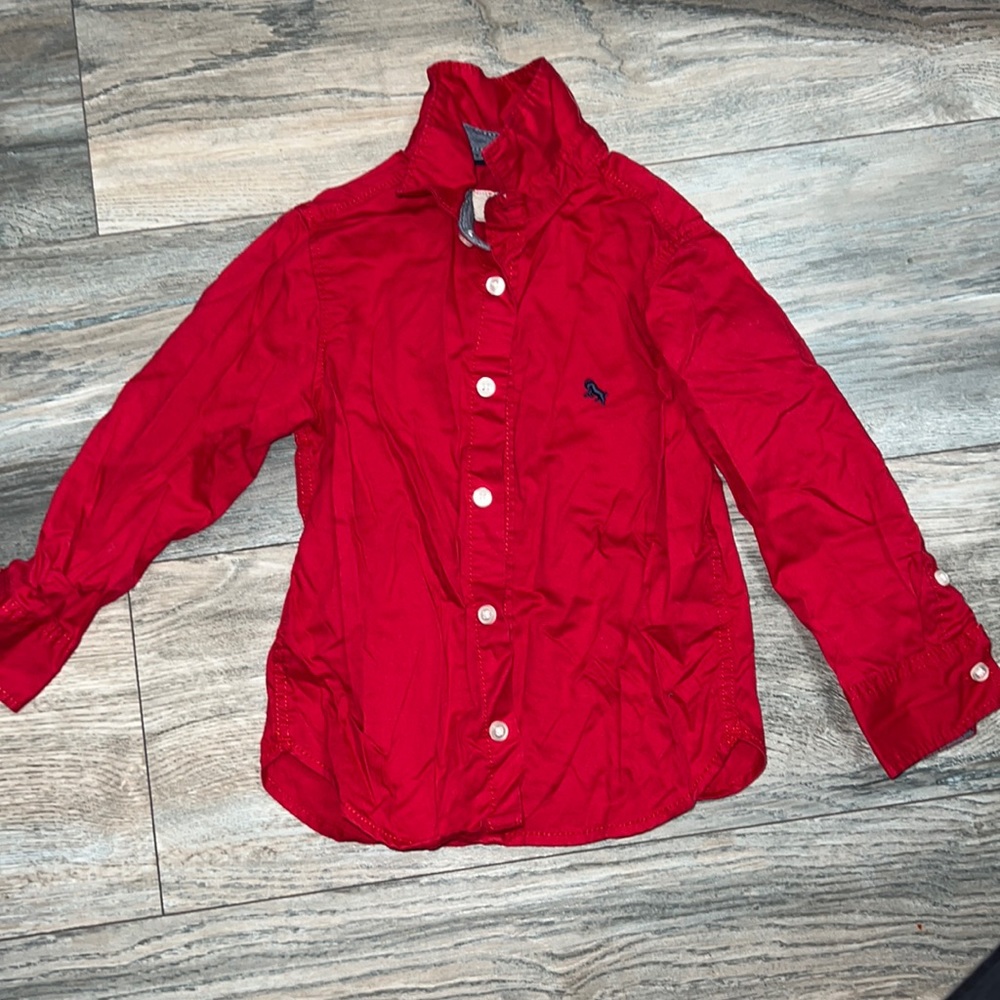Boys button down long sleeve